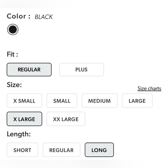 NWT Maurcies BLACK Super High Rise Luxe Pocket Legging XL Long - Picture 5 of 6